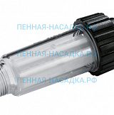 Фильтр тонкой очистки для АВД, 60 micron, 10bar, 50 l/min, 3/4внут-3/4внеш PA